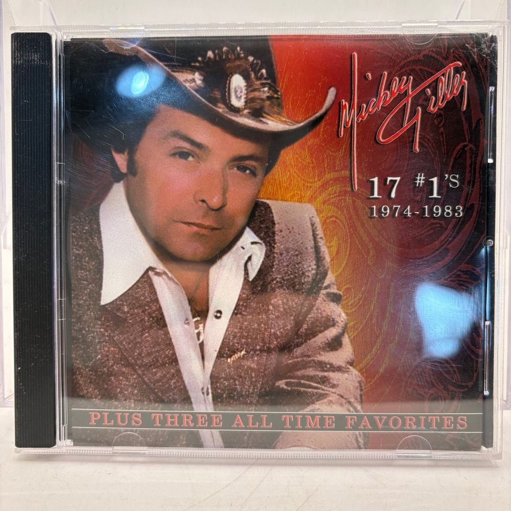 Mickey Gilley 17 #1s 1974-1983 Plus Three All Time Favorites CD Compilation